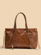 Sac Fourre-Tout Marron Rock Chic Marron