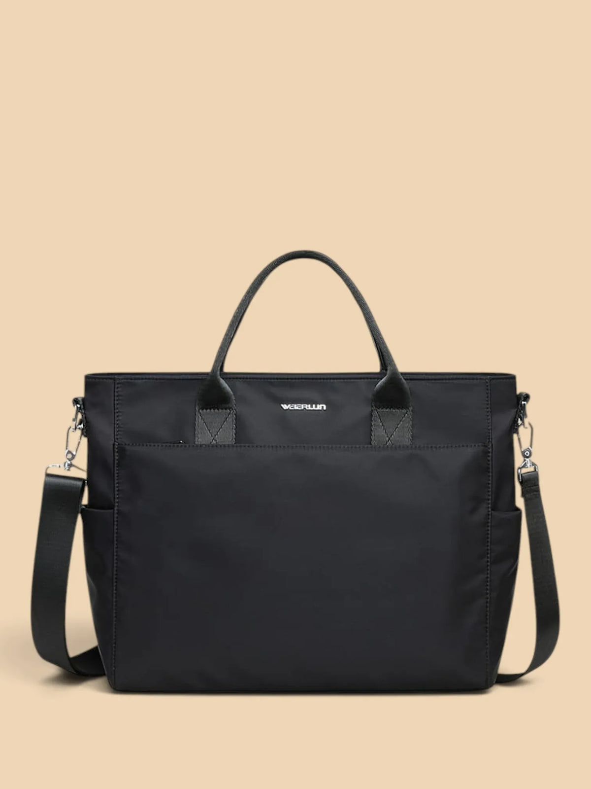 Sac ordinateur cabas compact noir Noir / 15.6 pouces