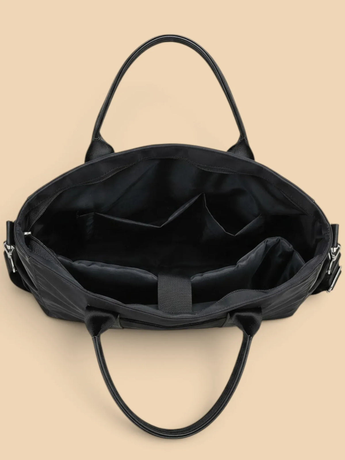 Sac ordinateur cabas compact noir Noir / 15.6 pouces