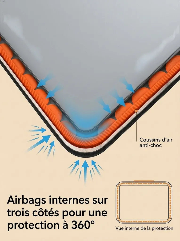 Sac ordinateur élégant en polyester Noir / 12/13.3 pouces 14 pouces
