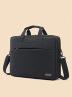 Sac ordinateur tissu mousse zippé  Noir / 13.3 pouces / 14 pouces