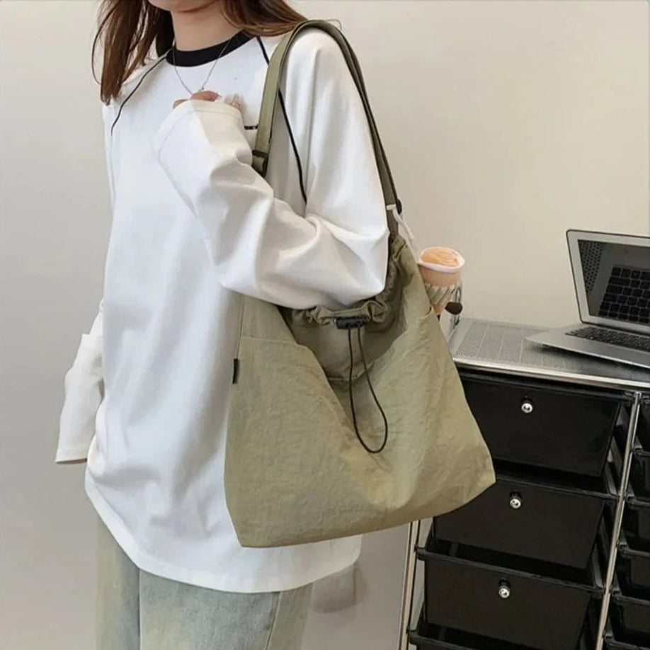 Tote Bag de Cours Léger en Toile