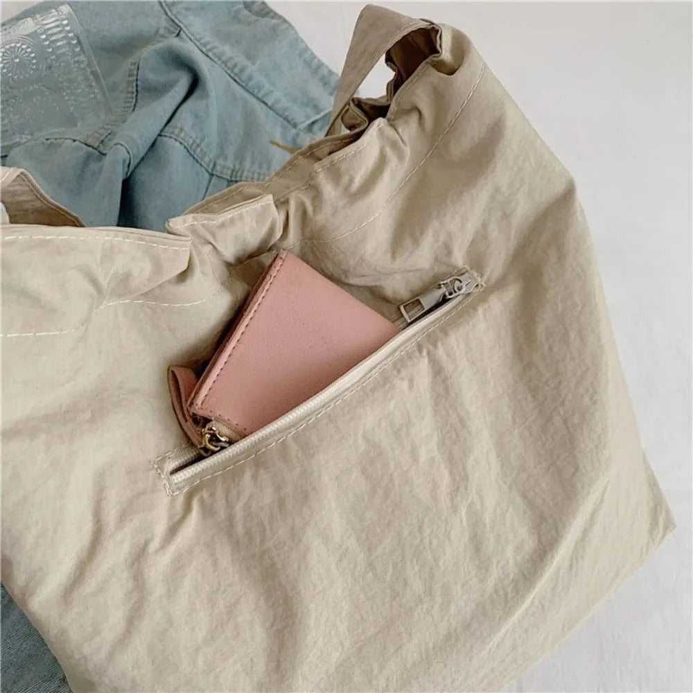 Tote Bag de Cours Léger en Toile