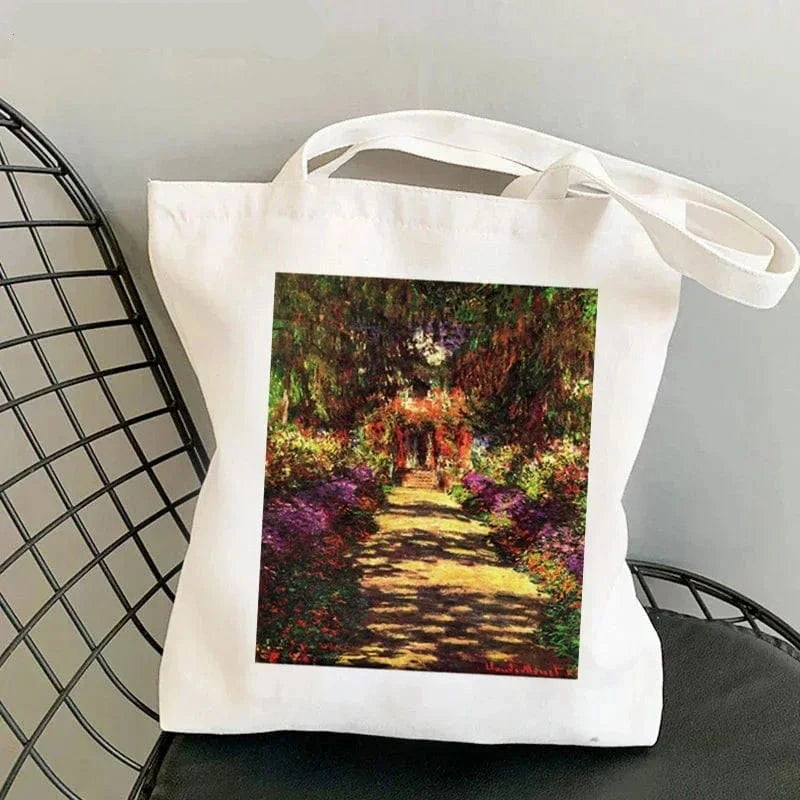 Tote Bag de Cours Paysage Chemin