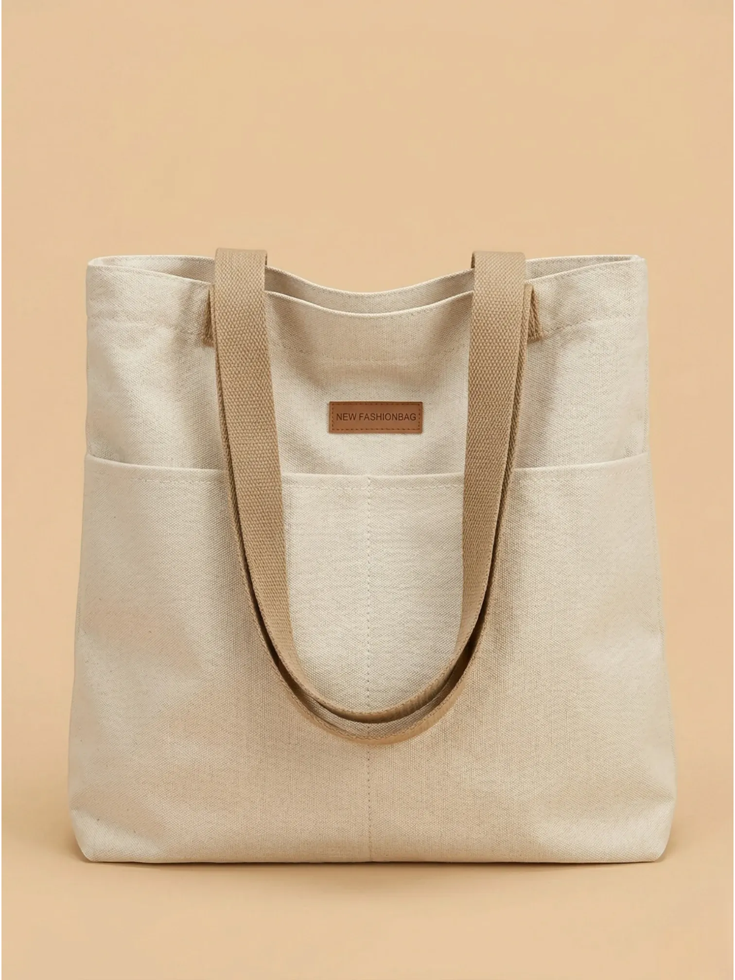 Tote Bag en Toile Blanc