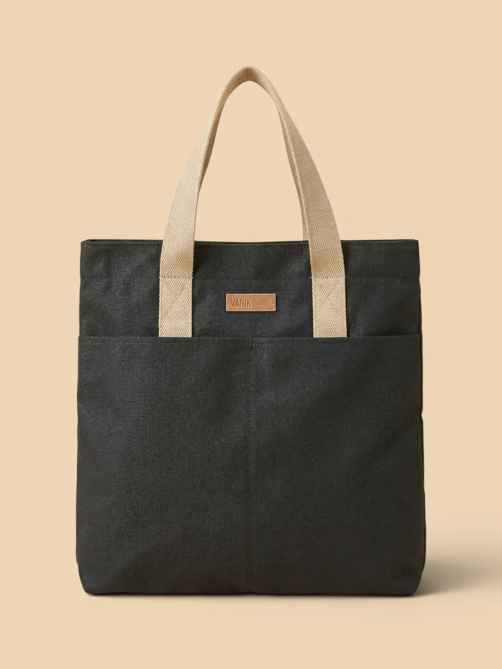 Tote Bag en Toile Noir