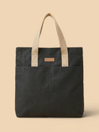 Tote Bag en Toile Noir