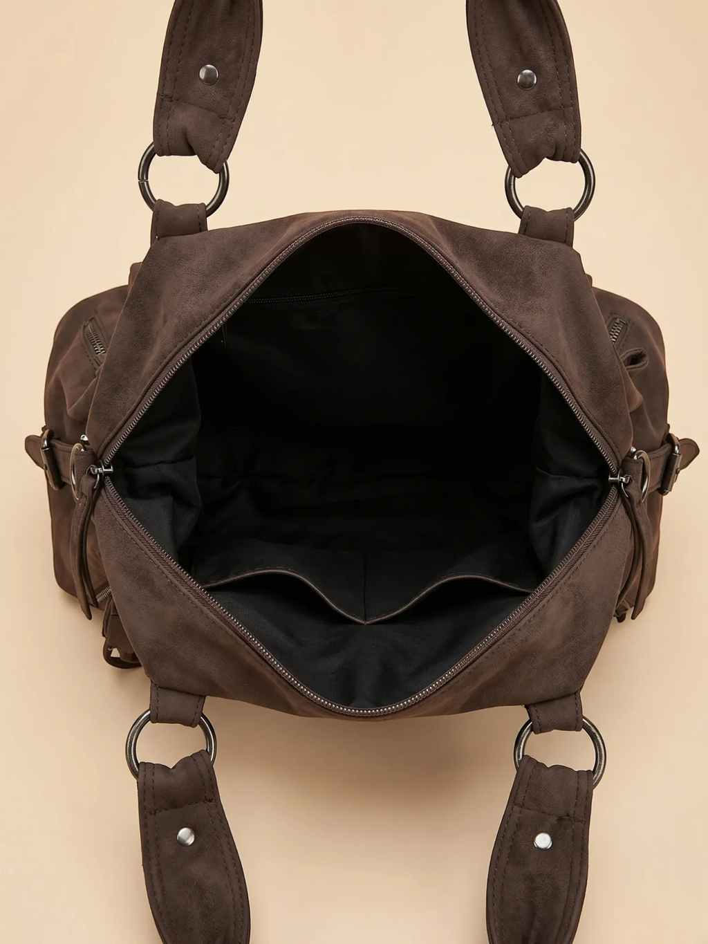 Très Grand Sac Cabas Marron Café